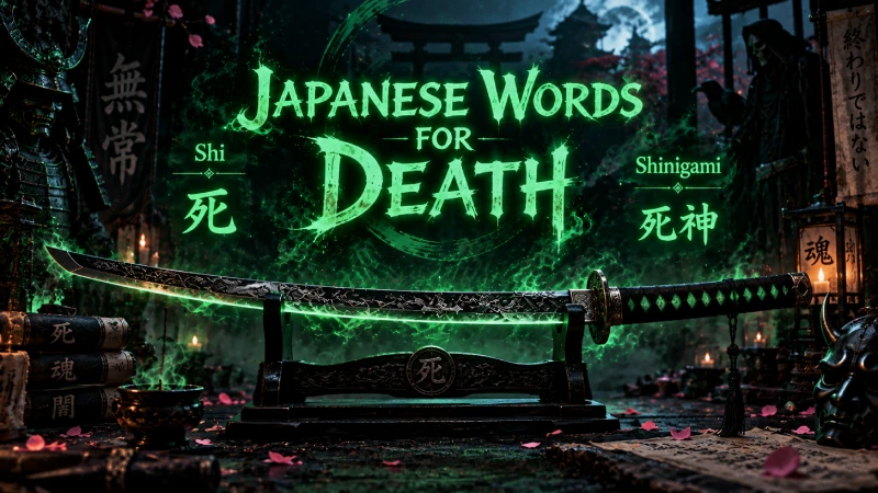 Japanese word for death