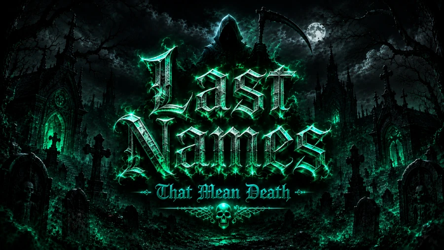 Last Names That Mean Death