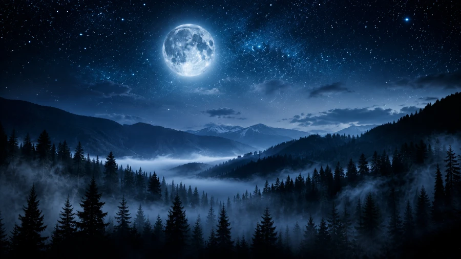 Nature & Celestial Names That Mean Mysterious