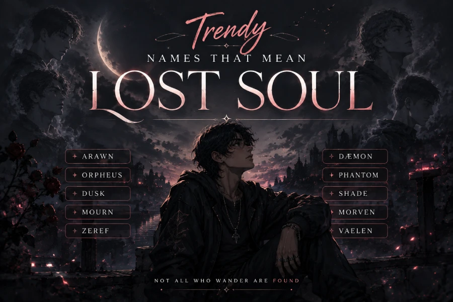 Trendy Names That Mean Lost Soul