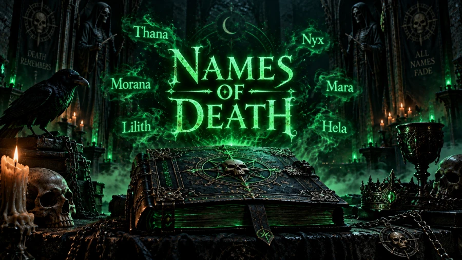 best girl names that mean death