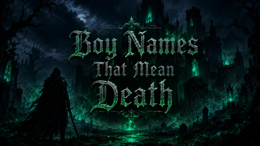 Boy Names That Mean Death
