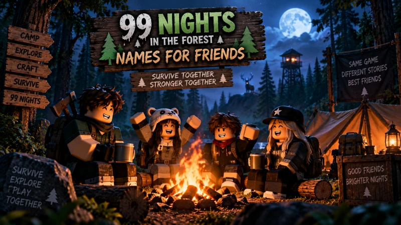 99 Nights in the Forest Names for Friends