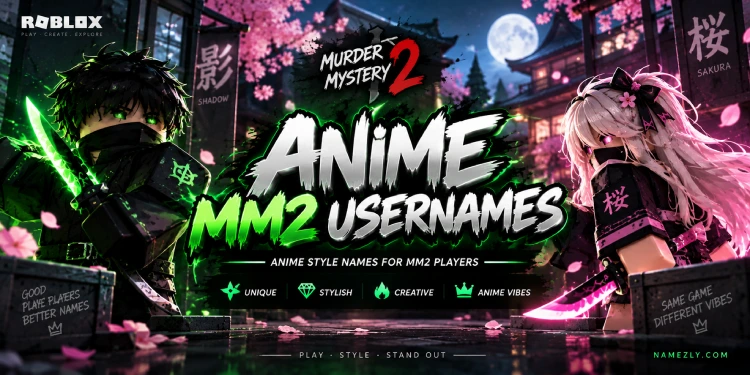 Anime MM2 Usernames