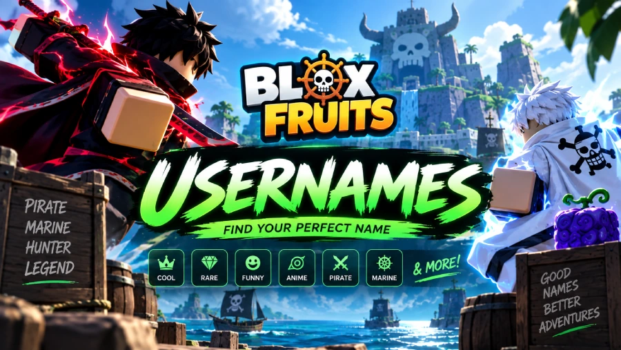 Blox Fruits Usernames