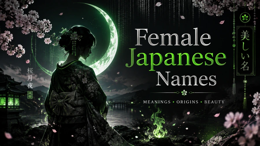 Female Japanese Names with Meanings