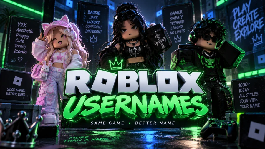 Roblox Usernames That Are Not Taken