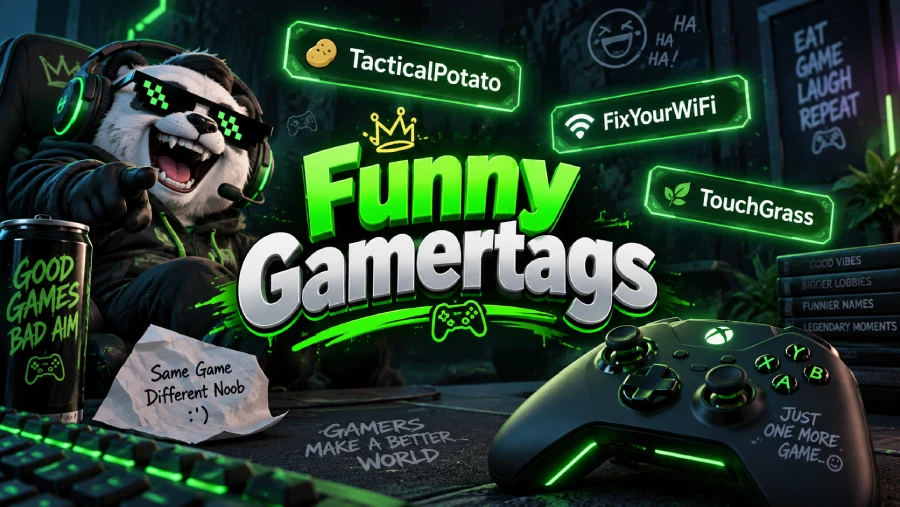 Funny Gamertags