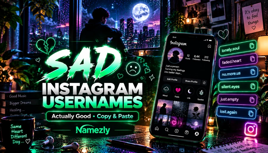 Sad Instagram Usernames